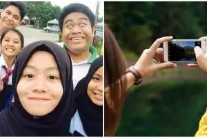 [KUIS] Kamu lebih suka dipotret pakai kamera apa? Pilihanmu ungkap foto grup lucu yang pas buatmu