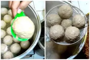 Cara mudah membuat bakso isian telur agar hasilnya tetap rapi, bulat, dan antigagal