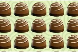 Tes ilusi optik, temukan cokelat yang berbeda dalam 3 detik