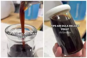 Jangan cuma ditambah air, ini trik bikin sirup gula merah agar warnanya lebih pekat dan kental