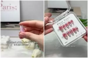 Tak perlu beli lagi, trik bersihkan fake nails agar bisa dipakai kembali cuma andalkan 1 produk bayi