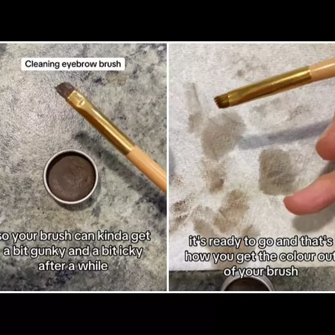Bukan direndam pakai air sabun, cara bersihkan eyebrow brush dengan cepat ini andalkan bahan dapur