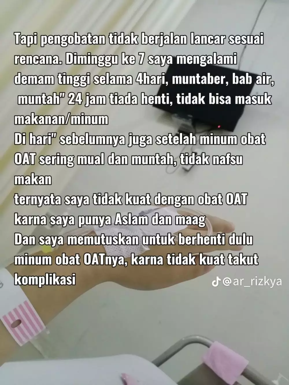 Kisah perjuangan wanita sembuh dari penyakit berbahaya © 2024 TikTok