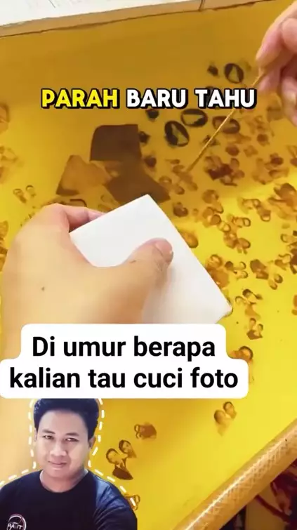 Zaman dulu istilah cuci foto © TikTok