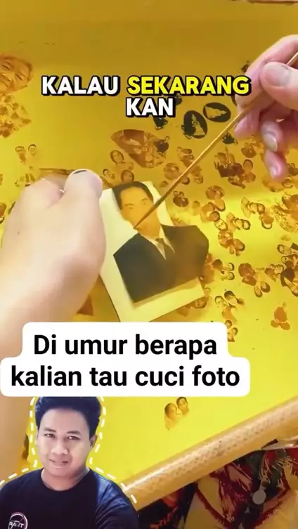 Zaman dulu istilah cuci foto © TikTok