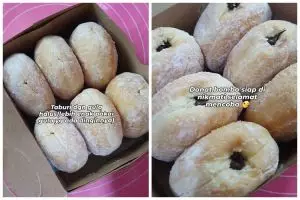 Tanpa telur dan susu, ini trik bikin donat bomboloni agar hasilnya tetap lembut empuk