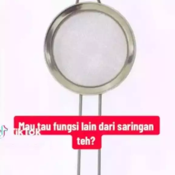 Anak kos wajib tahu, ternyata ini fungsi lain dari saringan teh yang berguna dan kreatif