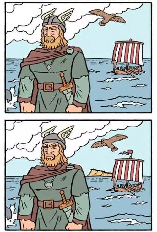 perbedaan tersembunyi di gambar bajak laut ini berbagai sumber