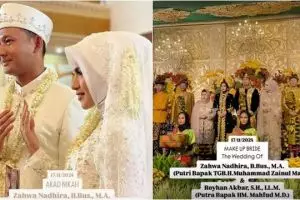 Mahfud MD dan TGB Zainul Majdi sah jadi besan, ini 8 momen akad dan resepsi pernikahan anaknya