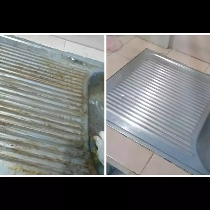 Trik mudah hilangkan karat di wastafel cuci piring dengan dua bahan dapur