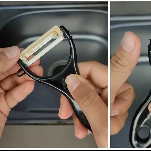Bisa bikin tajam, ini trik bersihkan peeler buah dekil dan berkerak agar lebih mudah dipakai lagi