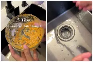 Jangan bilas sembarangan, ini trik agar saluran wastafel dapur tetap lancar dan antimampet