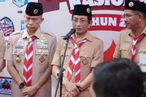 Bukan cuma alasan kemandirian, ini alasan Menag wajibkan pesantren dan madrasah ada kegiatan Pramuka