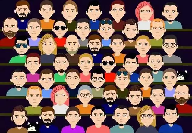 temukan wajah tersenyum dalam 6 detik berbagai sumber