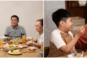 Nggak cuma dinilai tak sopan, ini 8 arti larangan mendahului orang tua makan