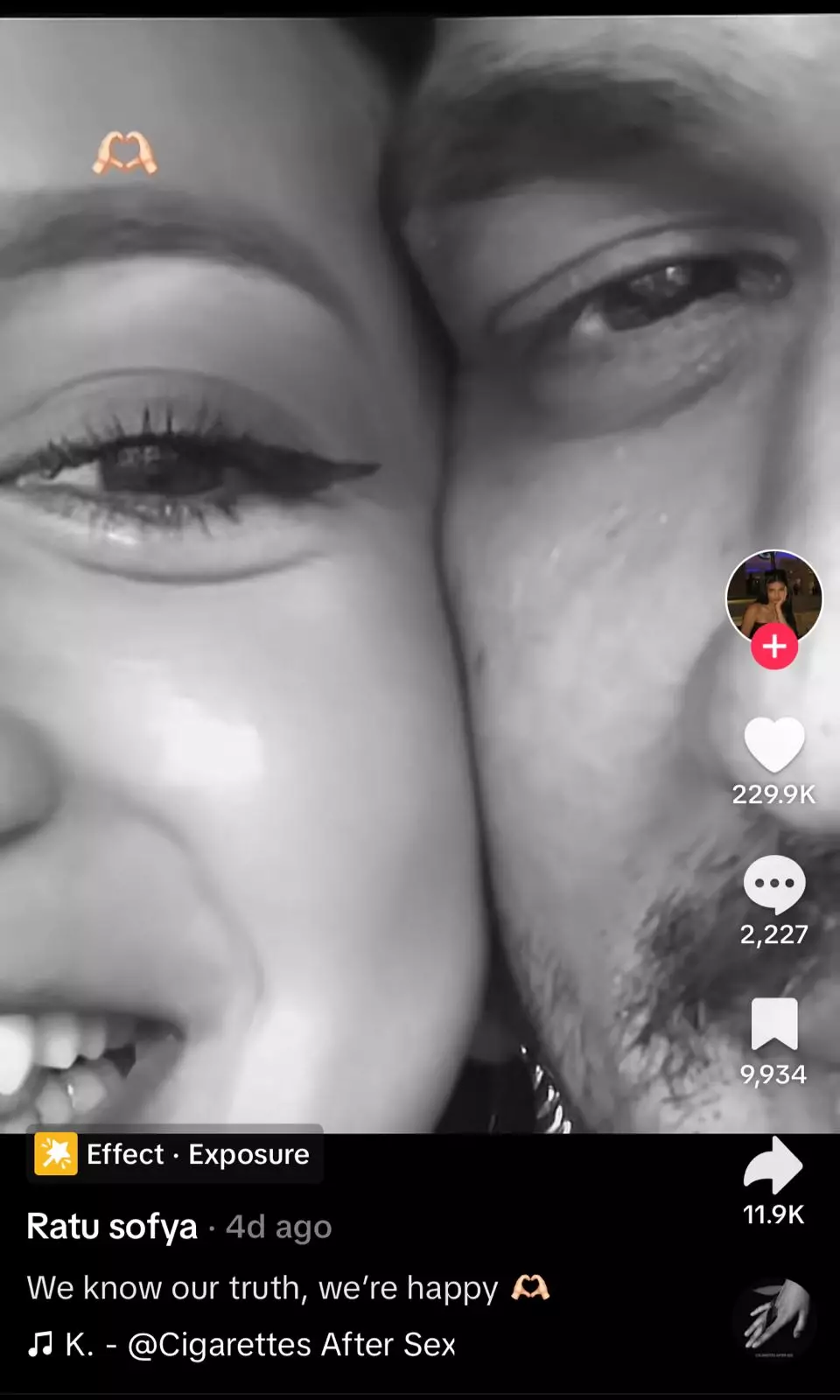 Pamer postingan mesra bareng Cornelio Sunny © berbagai sumber