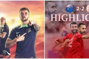 Drama imbang 2-2 Bahrain vs Australia, karma di menit terakhir