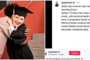 Kisah sedih seorang ayah dibohongi putrinya, bilang sudah lulus tapi nyatanya tak kuliah, bikin nyesek