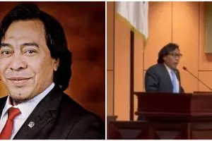 Momen Komeng bacakan hasil reses dapil Jawa Barat di sidang paripurna, gayanya bak penyiar radio 90-an