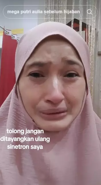 curhatan pilu Mega Aulia © berbagai sumber