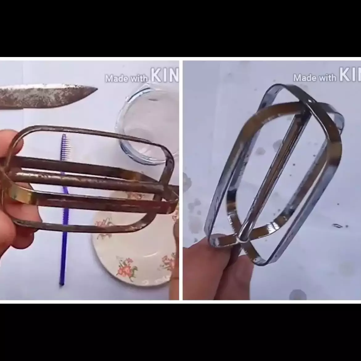 Trik praktis hilangkan karat di stick mixer tanpa amplas, hanya dengan tiga bahan dapur