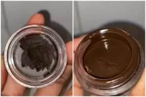 Tanpa dicampur bahan lain, ini cara nyeleneh atasi eyebrow pomade kering agar kembali lunak