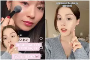 Hasilnya natural, trik penempatan highlighter ala cewek Jepang ini bikin wajah flat auto glowing