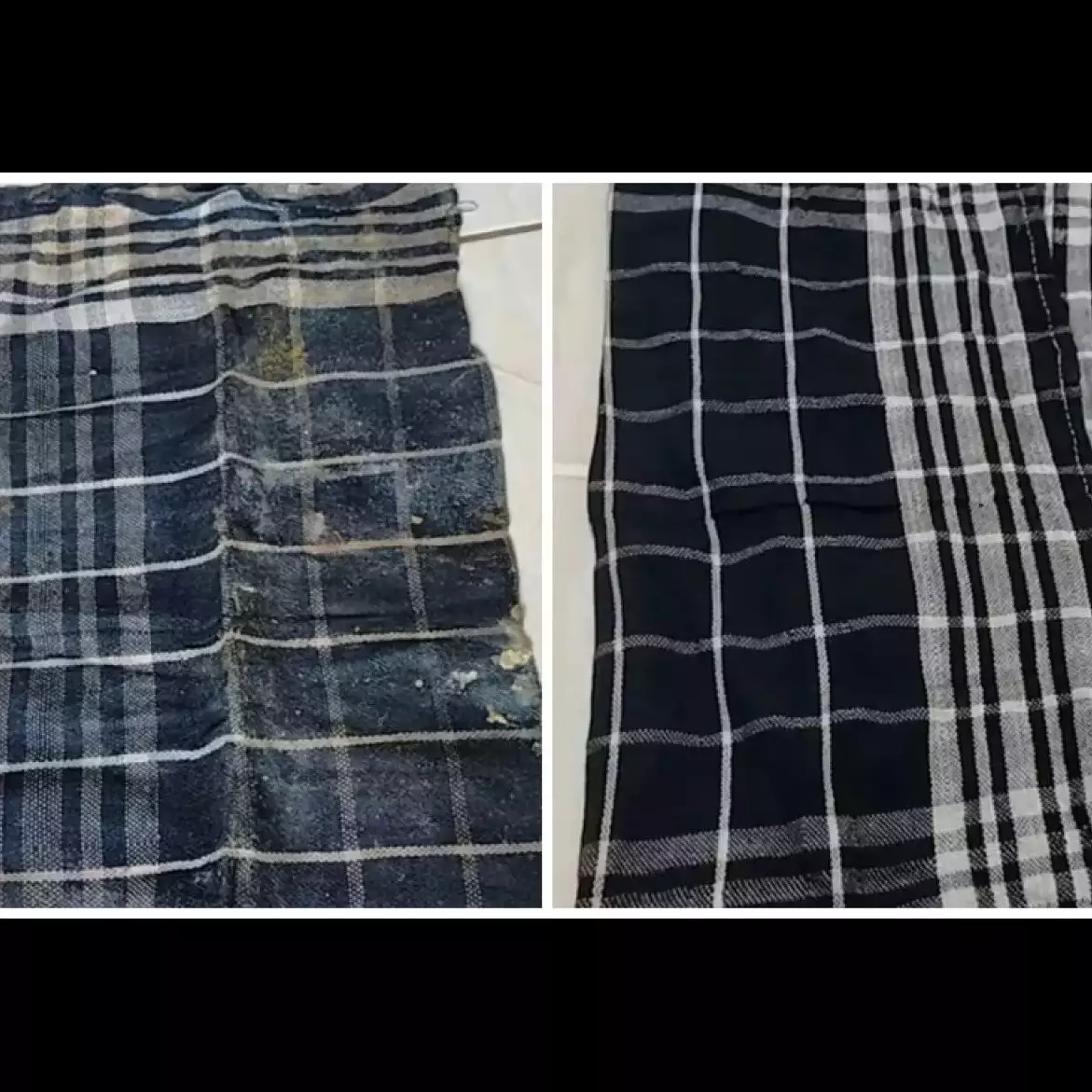 Trik cepat bersihkan lap dapur berminyak dan penuh noda lemak dengan dua bahan sederhana