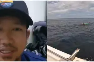 Viral pemancing asal Malaysia temukan 4 warga Indonesia terapung di laut, begini kronologinya