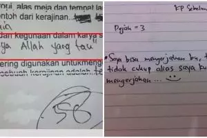 11 Potret lucu jawaban siswa pas ujian ini bikin garuk kepala, tidak bisa berword-word