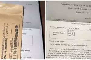 Dapat surat dari stasiun Jepang, wanita ini kaget temukan terjemahan bahasa Jawa di dalamnya