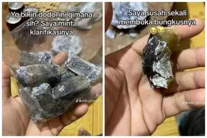 Jangan langsung dikupas, ini cara buka bungkus dodol garut agar tak lengket dan menempel di kertas