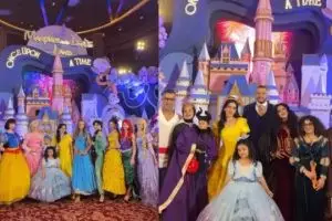7 Momen pesta ultah anak kedua Tasya Farasya bertema Disney viral, dekorasinya bak Disneyland betulan