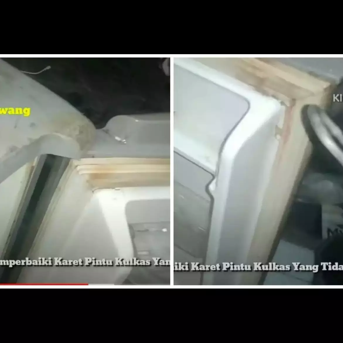 Cara mudah mengatasi karet kulkas longgar agar kembali rapat dan lentur tanpa melepasnya