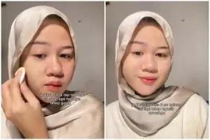 Cara pakai two way cake di kulit kering biar nggak patchy, coverage-nya tetep nampol