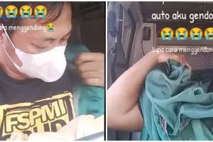 Tak ada keluarga yang menjemput, momen sopir ambulans bawa jenazah bayi ini bikin pilu