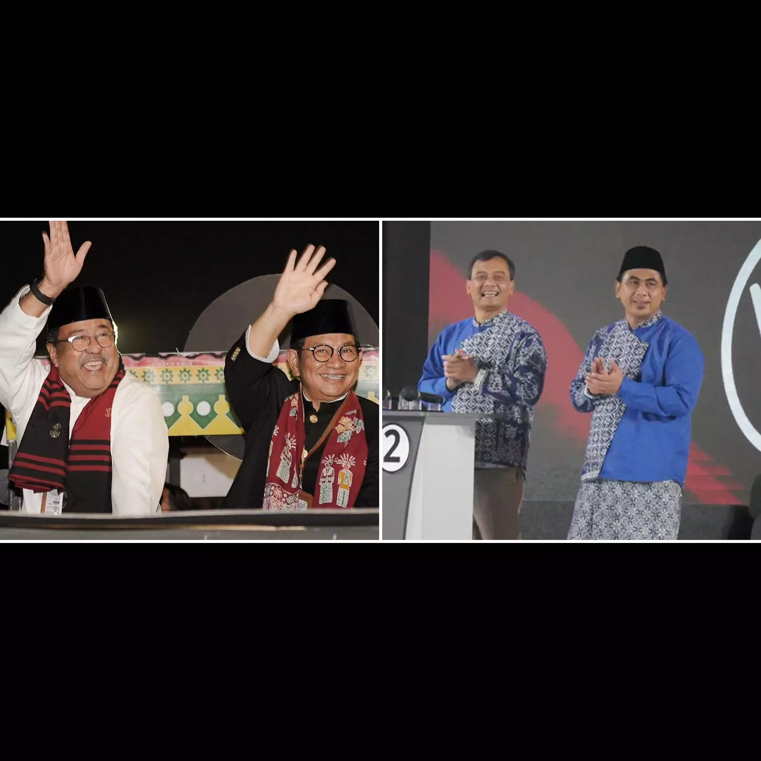 Hasil sementara quick count 5 lembaga survei, Pramono-Rano unggul, Luthfi-Taj menang telak