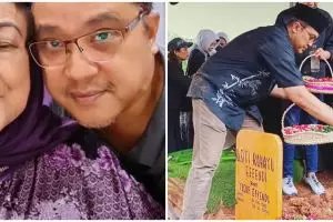 Hantarkan sang ibu ke peristirahatan terakhir, Dede Yusuf berikan ucapan yang penuh makna
