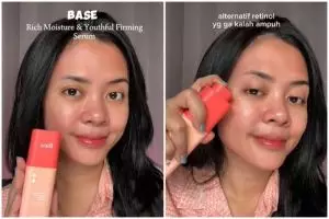 Review Base Moisture & Youthful Firming Serum diklaim lebih efektif cegah kerutan tanpa cekat-cekit