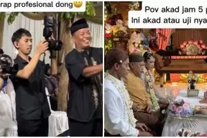 Viral fotografer syuting pengantin akad nikah jam 5 subuh, endingnya bikin ngakak berjamaah
