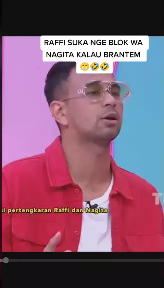 Raffi Ahmad blokir Nagita Slavina berbagai sumber
