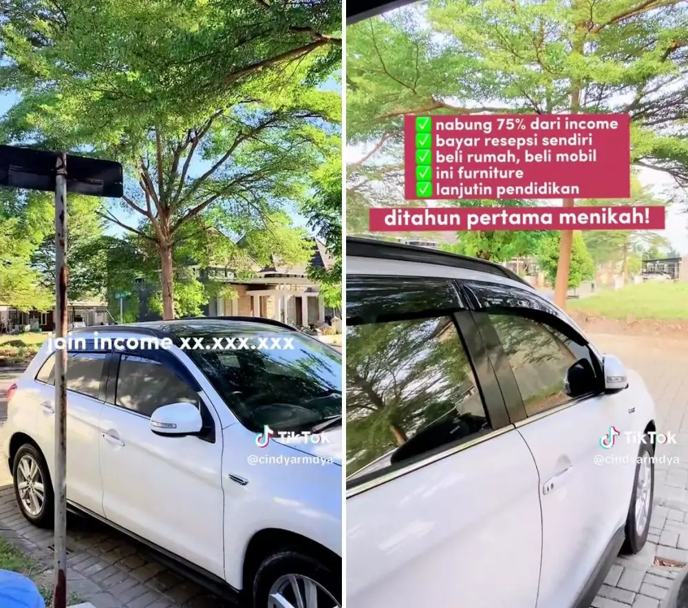 frugal living beli mobil dan rumah © TikTok frugal living beli mobil dan rumah © TikTok