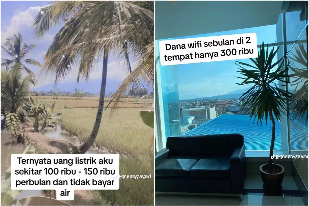 ibu muda terapkan frugal living bisa punya 2 rumah © TikTok ibu muda terapkan frugal living bisa punya 2 rumah © TikTok