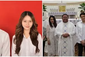 Momen 5 seleb jalani proses pembaptisan jelang pernikahan, nama baptis Chelsea Olivia curi atensi