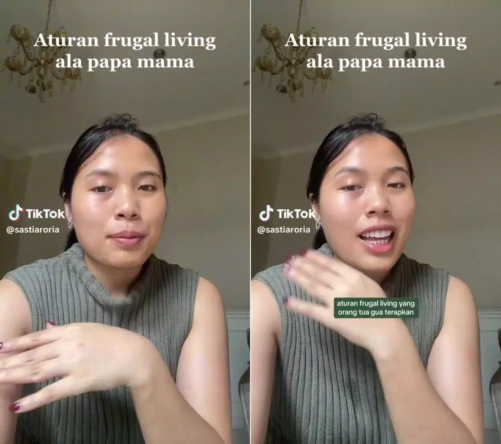 frugal living keliling dunia © TikTok