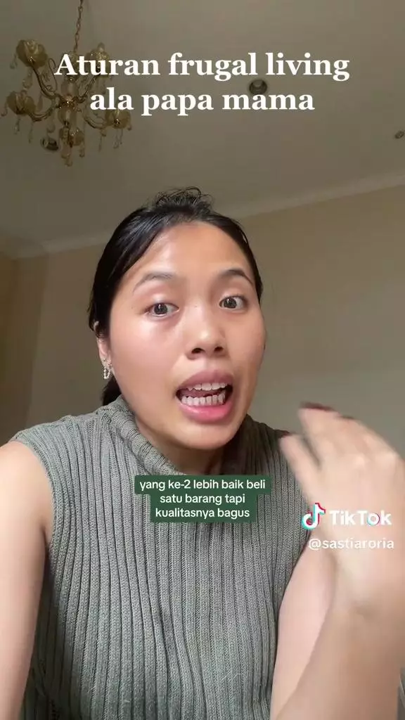 frugal living keliling dunia © TikTok