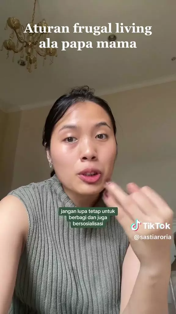 frugal living keliling dunia © TikTok