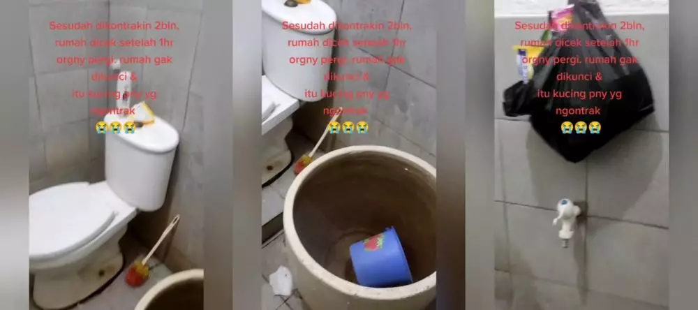 cerita rumah kontrak © TikTok