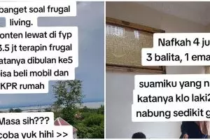 Bujet bulanan Rp4 juta maksa nabung Rp1 juta, ibu 3 anak ini kapok frugal living dan utamakan mental