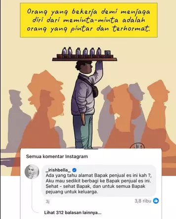 seleb-seleb yang beri sumbangan dan simpati berbagai sumber